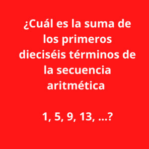 Resolviendo ejercicios de sumas de secuencias aritméticas