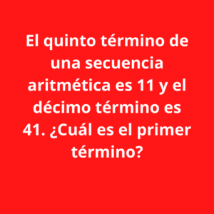 ejemplos de progresiones aritméticas 