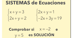 resolver sistemas de ecuaciones