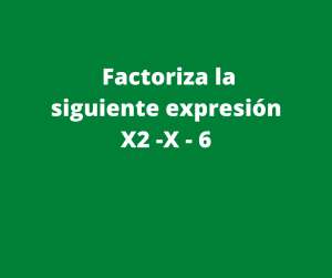 Factorizar