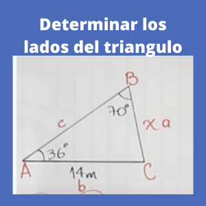 trigonometria y geometria (ley de senos)