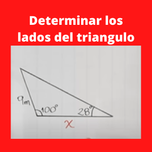 trigonometria y geometria (ley de senos)