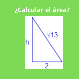 area de triangulo