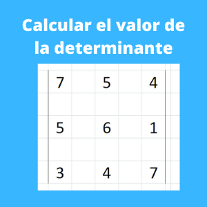 Calcular determinante