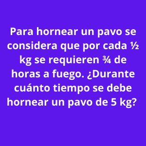 la regla de tres