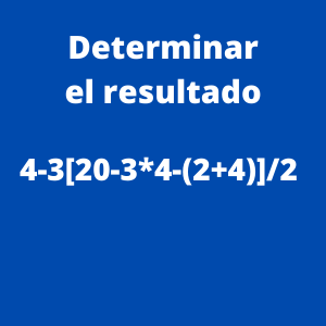 orden de operaciones matematicas