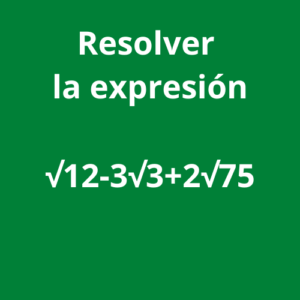 radicales matematicas
