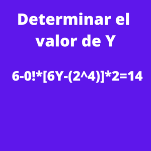 calcular factorial