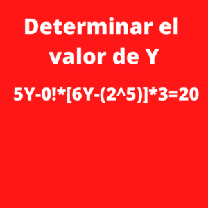 calcular factorial