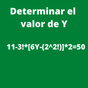 calcular factorial