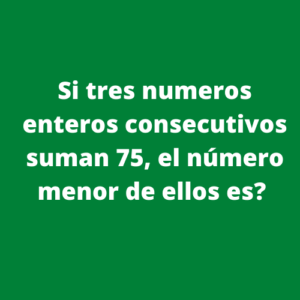 numeros consecutivos