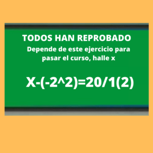 operaciones algebraicas
