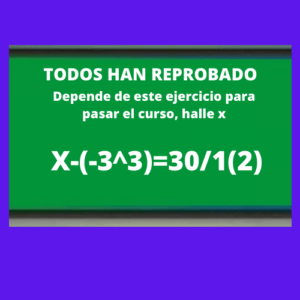 operaciones algebraicas
