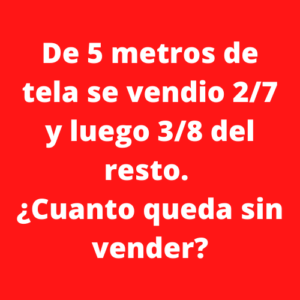 operaciones algebraicas con fracciones