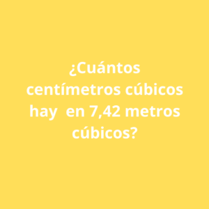 3 ejercicios para convertir centímetro cúbico en metro cubico - Matematicas  2023 Unidades de medida -