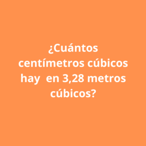 centímetro cúbico