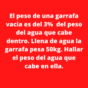 ecuaciones de primer grado