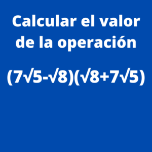 ejercicios de álgebra