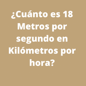 la velocidad