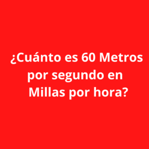 la velocidad