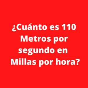 velocidad