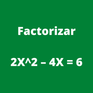 factorizar polinomios