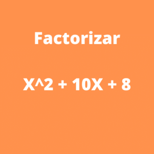factorizar polinomios