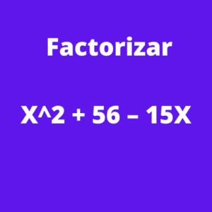 factorizar polinomios