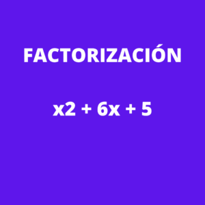 Como se factoriza una ecuacion